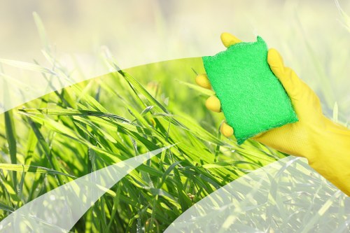 Trusted Dagenham Carpet Cleaners finishing a professional clean
