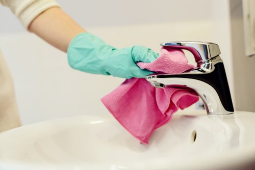 Professional steam carpet cleaning in a Dagenham home
